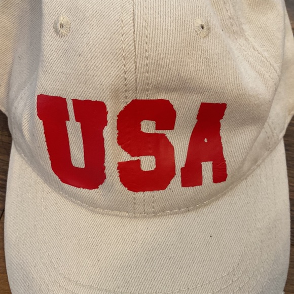 Handmade USA hat with adjustable back - Picture 2 of 3